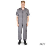 Short Sleeve Coverall (STYLE# 399) Gray