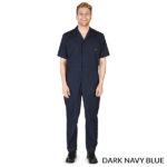 Short Sleeve Coverall (STYLE# 399) Navy Blue