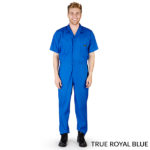 Short Sleeve Coverall (STYLE# 399) Royal Blue