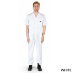 Short Sleeve Coverall (STYLE# 399) White