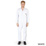 Long Sleeve Coverall (STYLE# 861) White