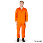 Long Sleeve Coverall (STYLE# 861) Orange