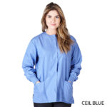 Unisex Warm-Up Jacket Ceil Blue