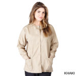 Unisex Warm-Up Jacket Khaki