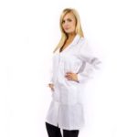 Unisex White Lab Coat