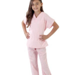 Children's Scrub Set (Style# 516) Pink