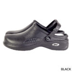 Ultralite Women's Clogs with Strap Black