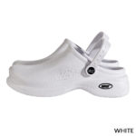 Ultralite Women's Clogs with Strap White