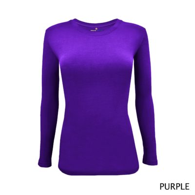 Long Sleeve T-Shirt Purple