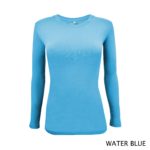 Long Sleeve T-Shirt Water Blue