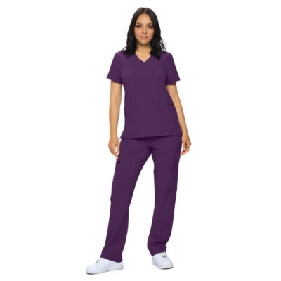 MONARCH WOMEN'S PREMIUM ESSENTIAL CARGO SCRUB SET (STYLE# 3102SET)