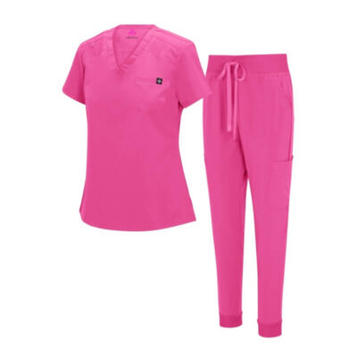 WOMENS 11 POCKET COOL STRETCH CARGO SCRUB SET (STYLE# 4888SET)